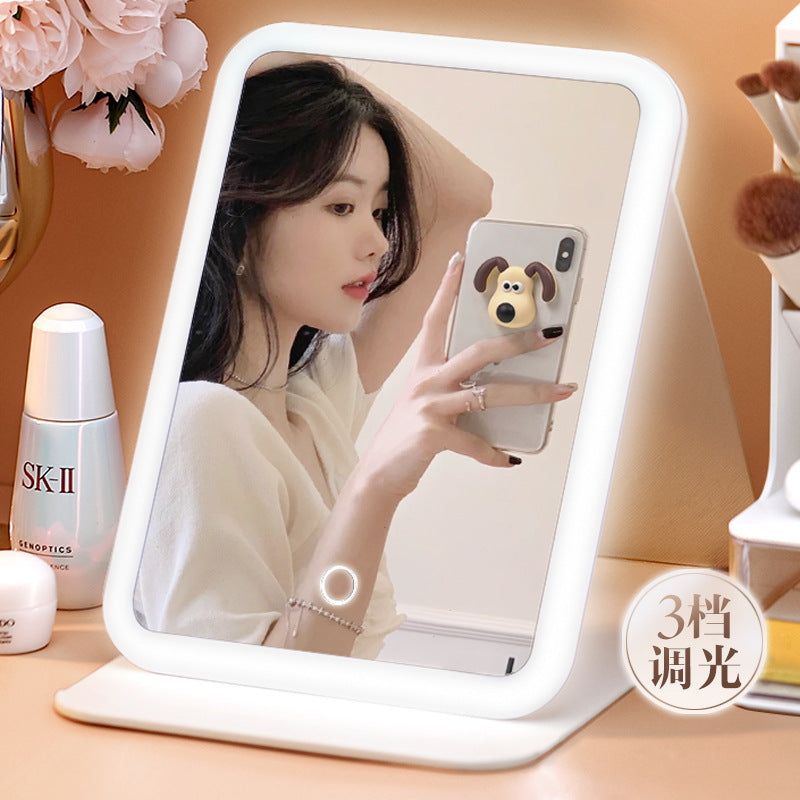 Rechargeable Travel Make Up Mirror