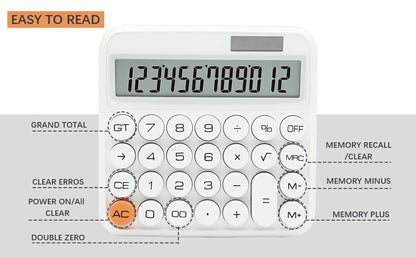 12-Digit Solar Energy Desktop Calculator