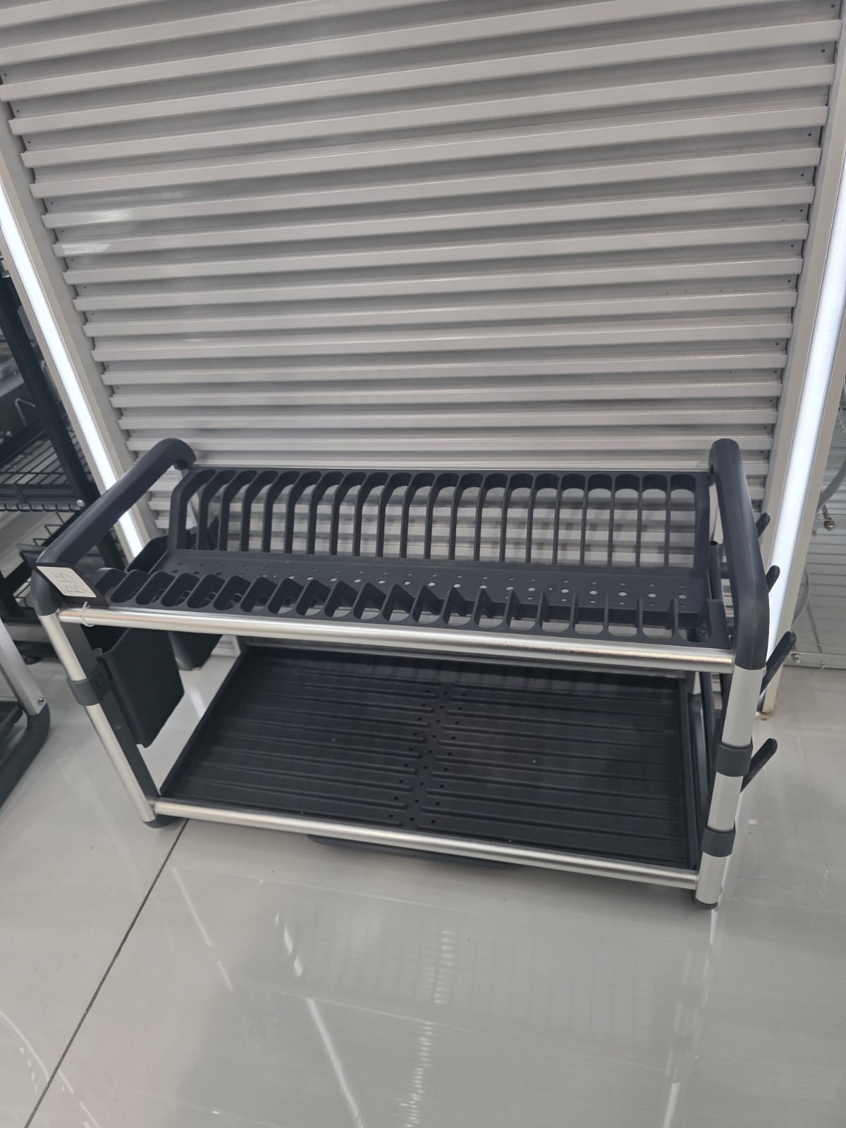 Premium Quality 2-Tier Aluminium Dish Drainer