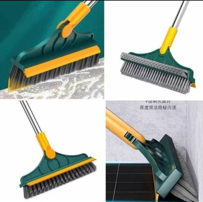3-in-1 Floor Scrubbing V-Shaped Brush