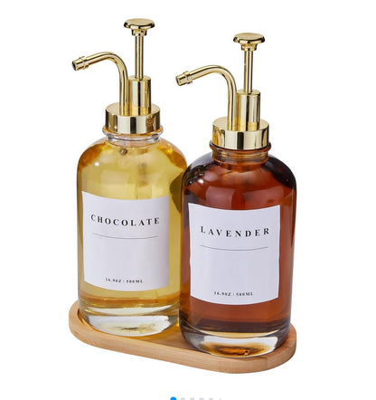 2-Piece Coffee Syrup Dispenser Set