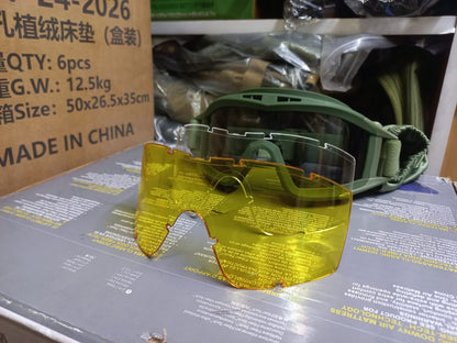 Shooting & Motocross Protective Glasses