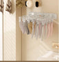 24-Clip Multifunction Wall Folding Cloth Hanger
