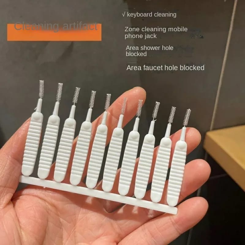 10pcs Set Shower Head Cleaning Brushes