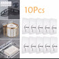 10pcs Set Self-Adhesive Stickers with Hook