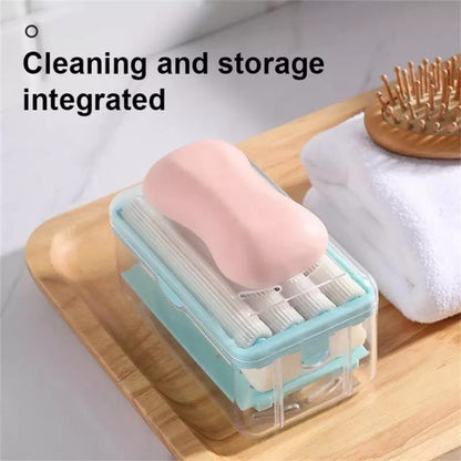 2-in-1 Multifunctional Soap Dish & Foaming Box