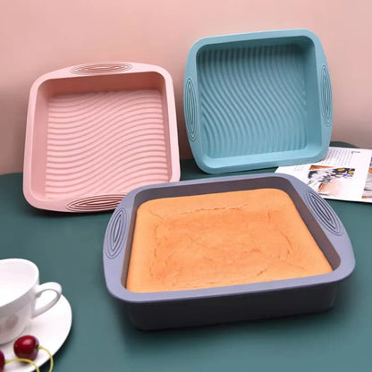 3D Silicone Square Baking Tin