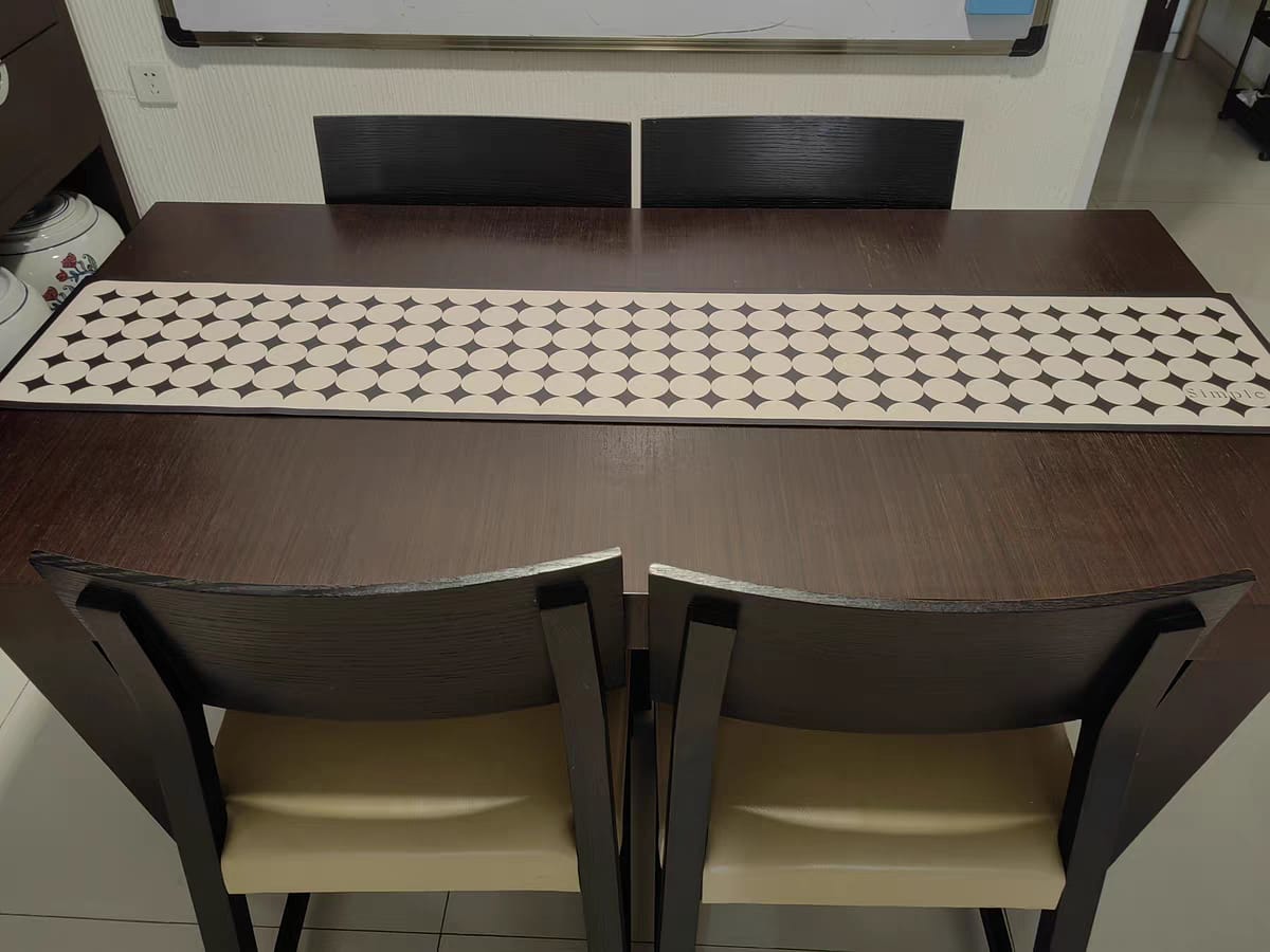 Washable Table Runner / Drawer Liner / TV Stand Mat