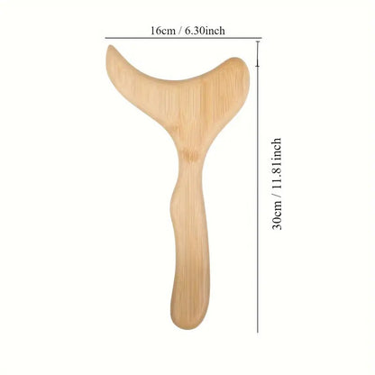 Wooden Gua Sha Therapy & Lymphatic Drainage Massager