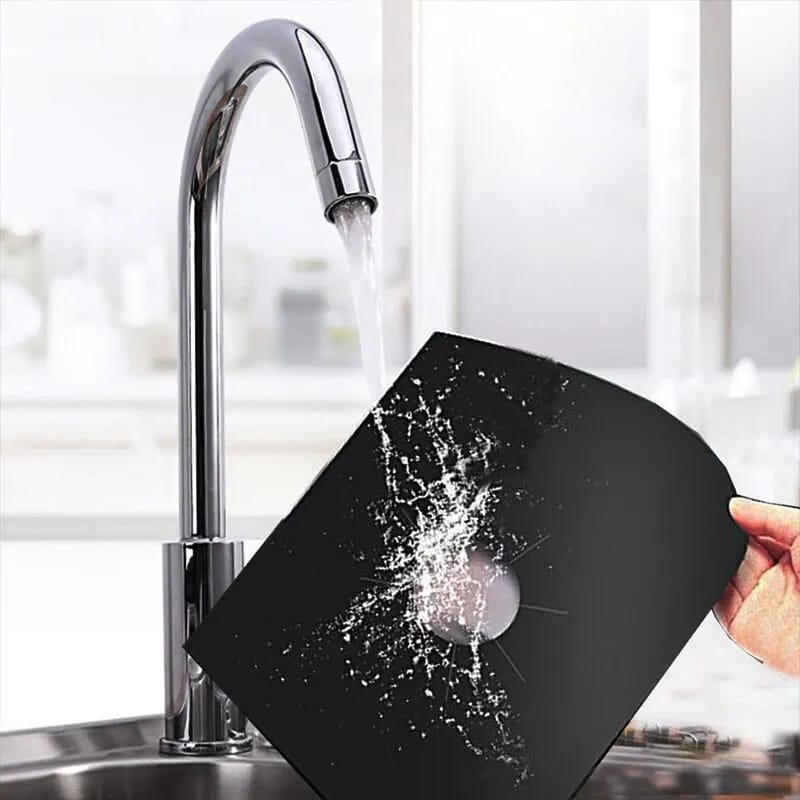 4pcs Set  Gas Stove Protector & Burner Liners