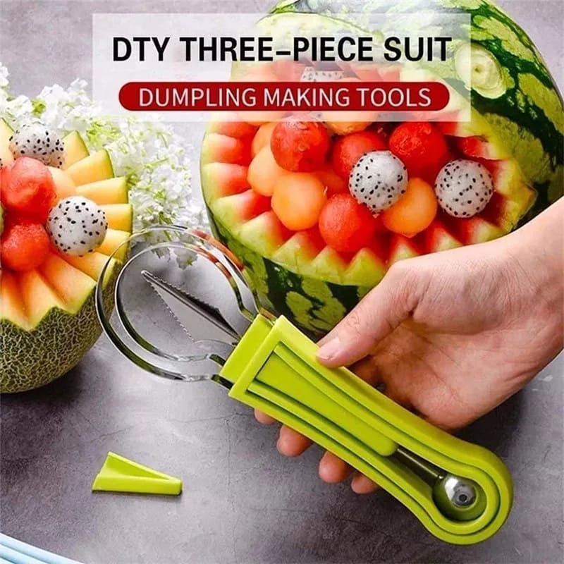 4-in-1 Watermelon Slicer & Fruit Cutter