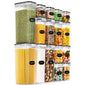 16pcs Food & Pantry Storage Containers Set