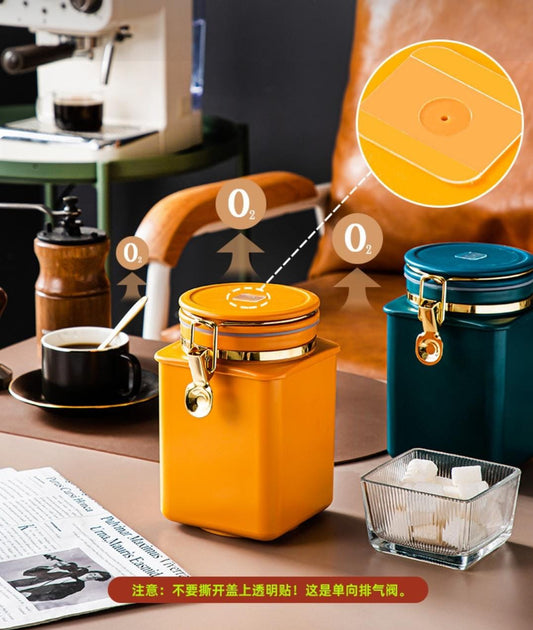 Airtight Coffee Storage Jar – 1.1L