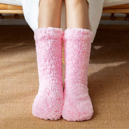 Adult Winter Floor & Sleep Socks – Warm & Cozy
