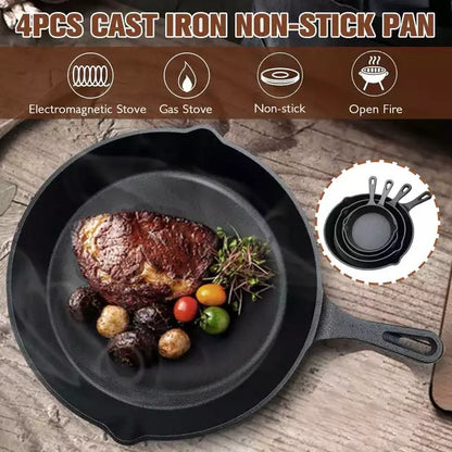 Premium Cast Iron Frying Pan/Cooking Skillets