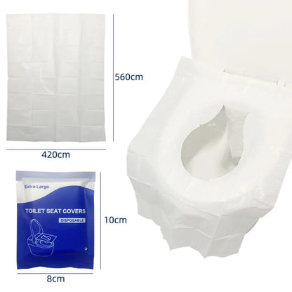 10pcs Set Disposable Toilet Seat Covers