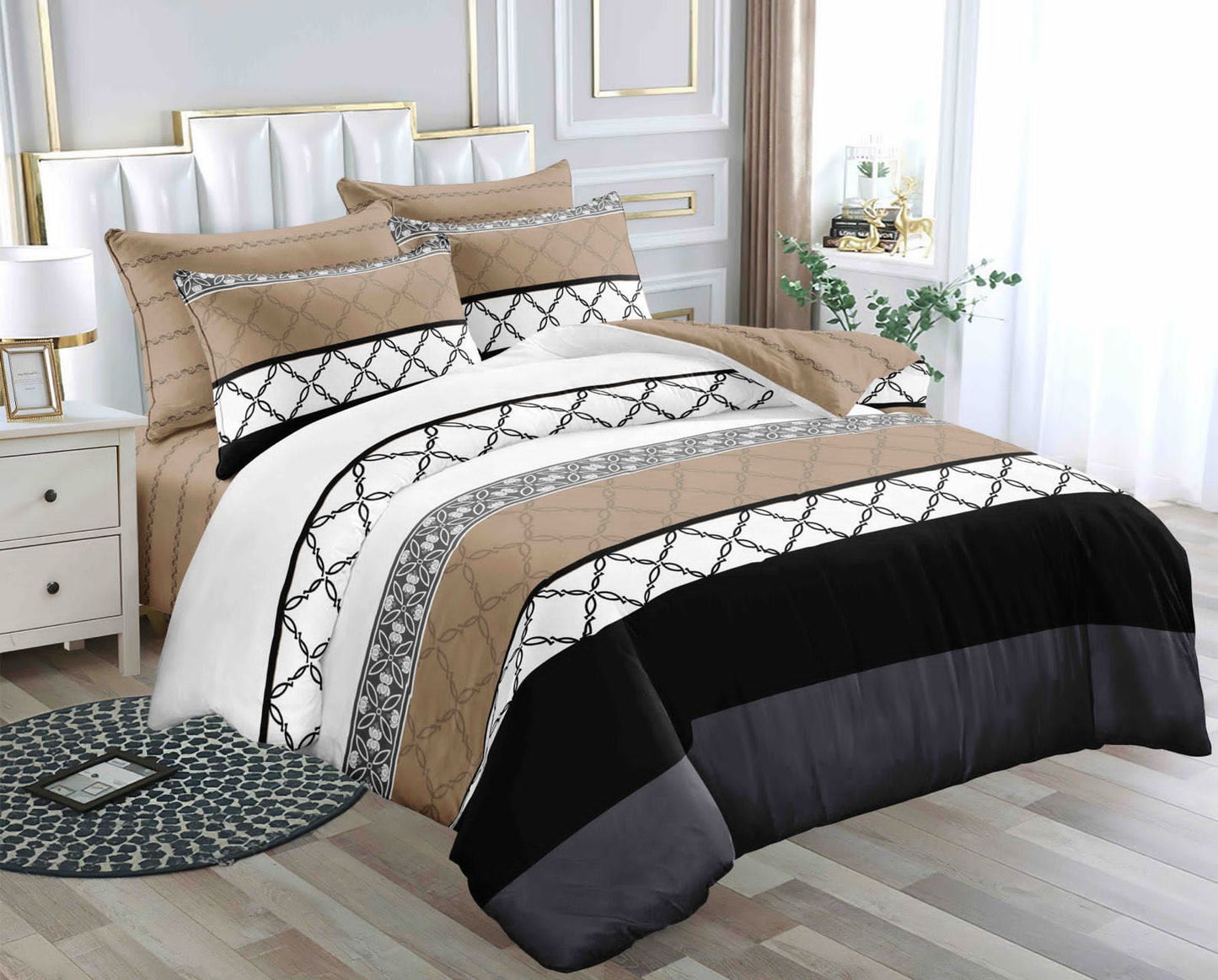 Cotton Printed Binded Double-Sided Duvets