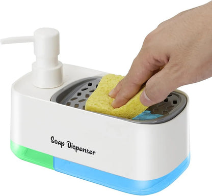2-in-1 Hand & Dish Liquid Soap Dispenser Set