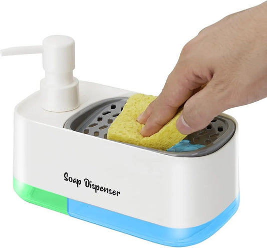 2-in-1 Hand & Dish Liquid Soap Dispenser Set