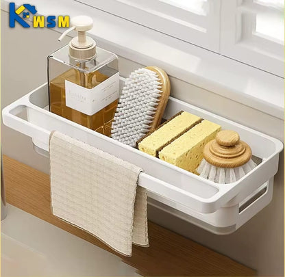 Wall-Mounted Sink Caddy Organizer