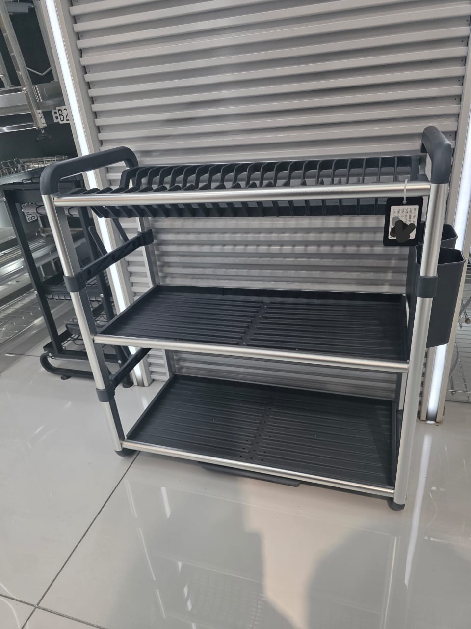 Premium Quality 3-Tier Aluminium Dish Drainer