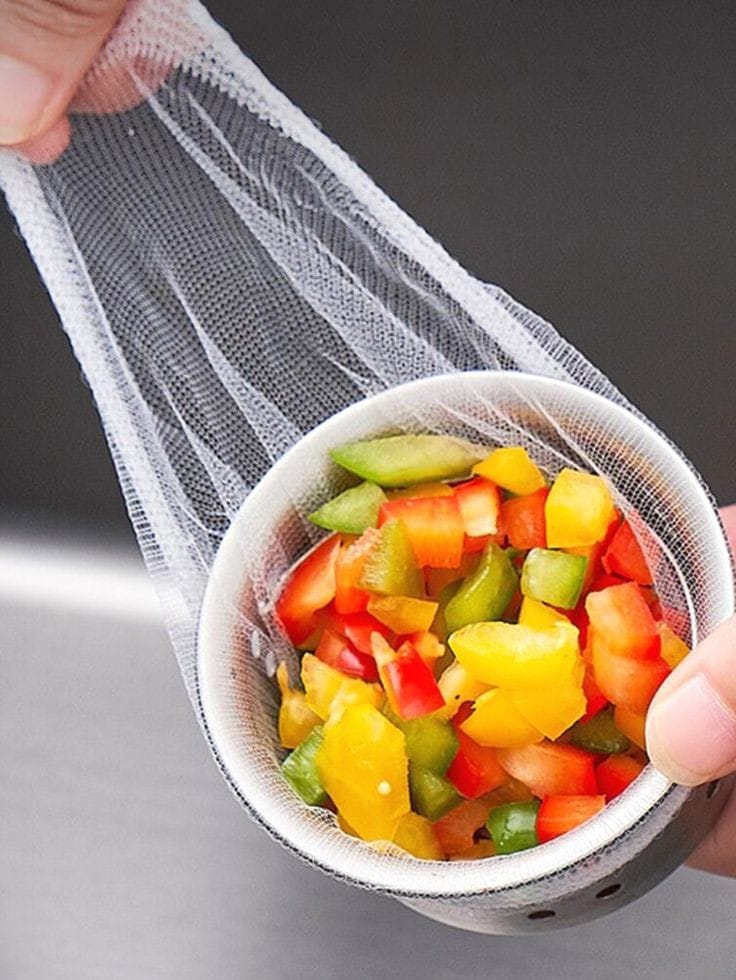 100pcs Sink Strainer Trash Bags