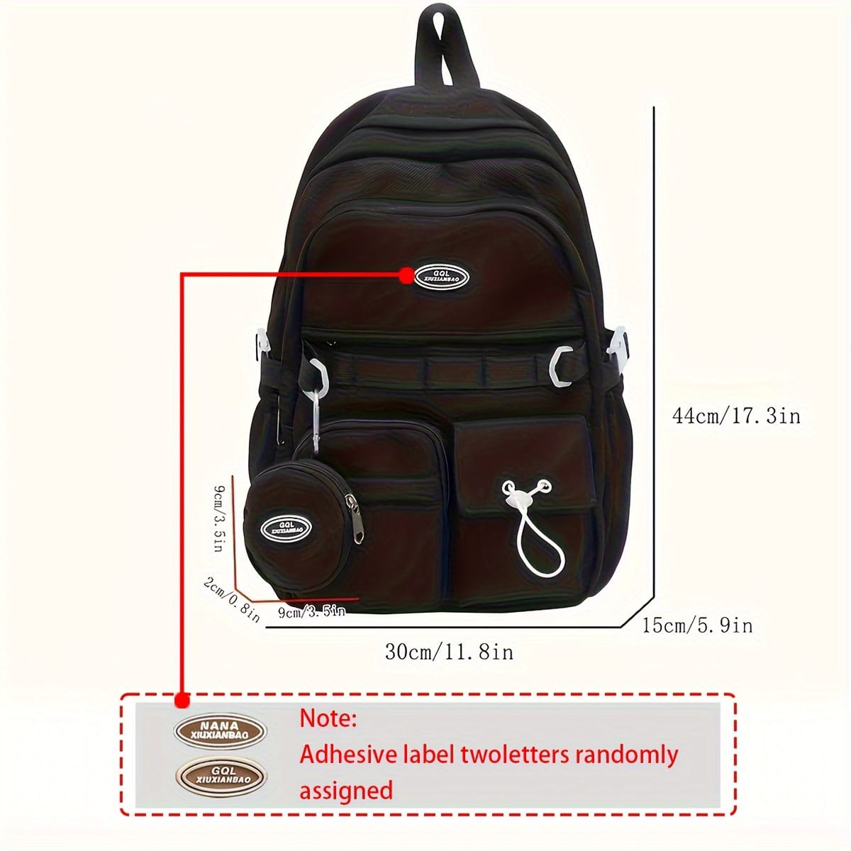 Simple Large Capacity Sports Travel Backpack