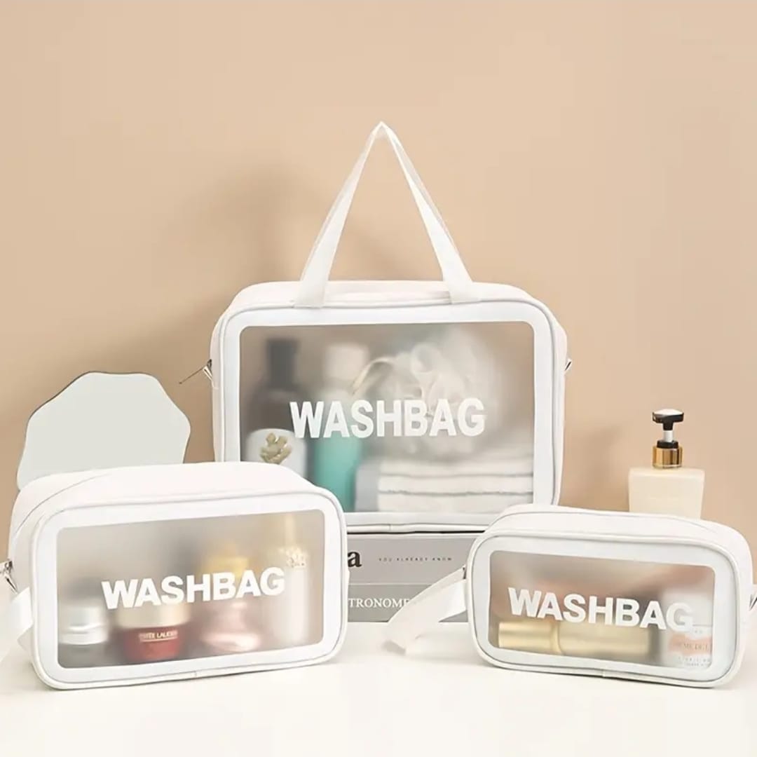 3pcs Wash Bag Pouch Set