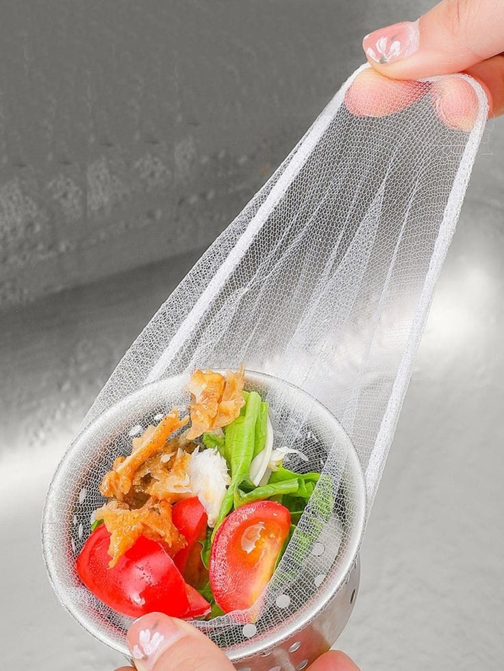 100pcs Sink Strainer Trash Bags