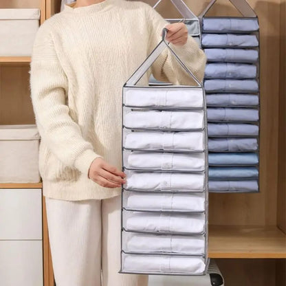 Foldable Hanging Wardrobe Storage Bag