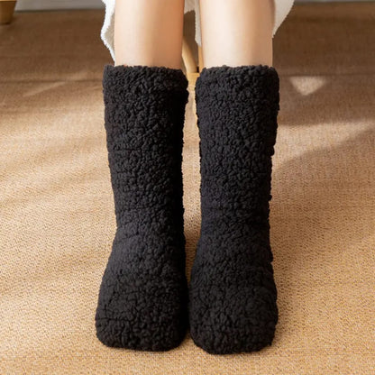 Adult Winter Floor & Sleep Socks – Warm & Cozy
