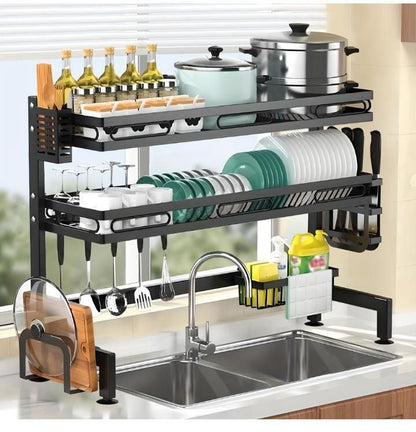 Double Layer Over-Sink Dish Rack
