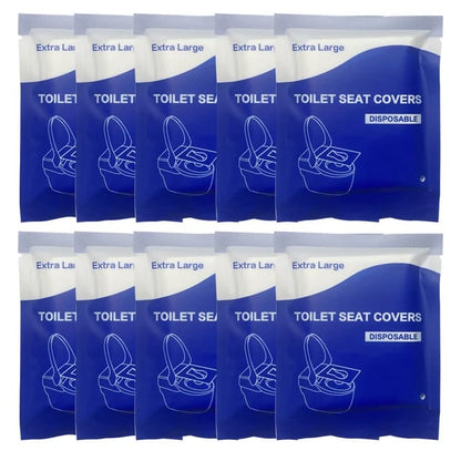 10pcs Set Disposable Toilet Seat Covers