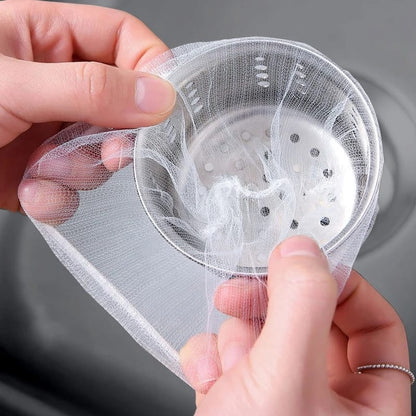 100pcs Sink Strainer Trash Bags