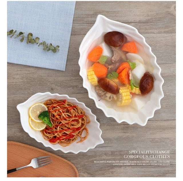 5-in-1 Leaf Shaped Serving Bowls