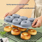3D Donut-Shaped Silicone Baking Cake Tin