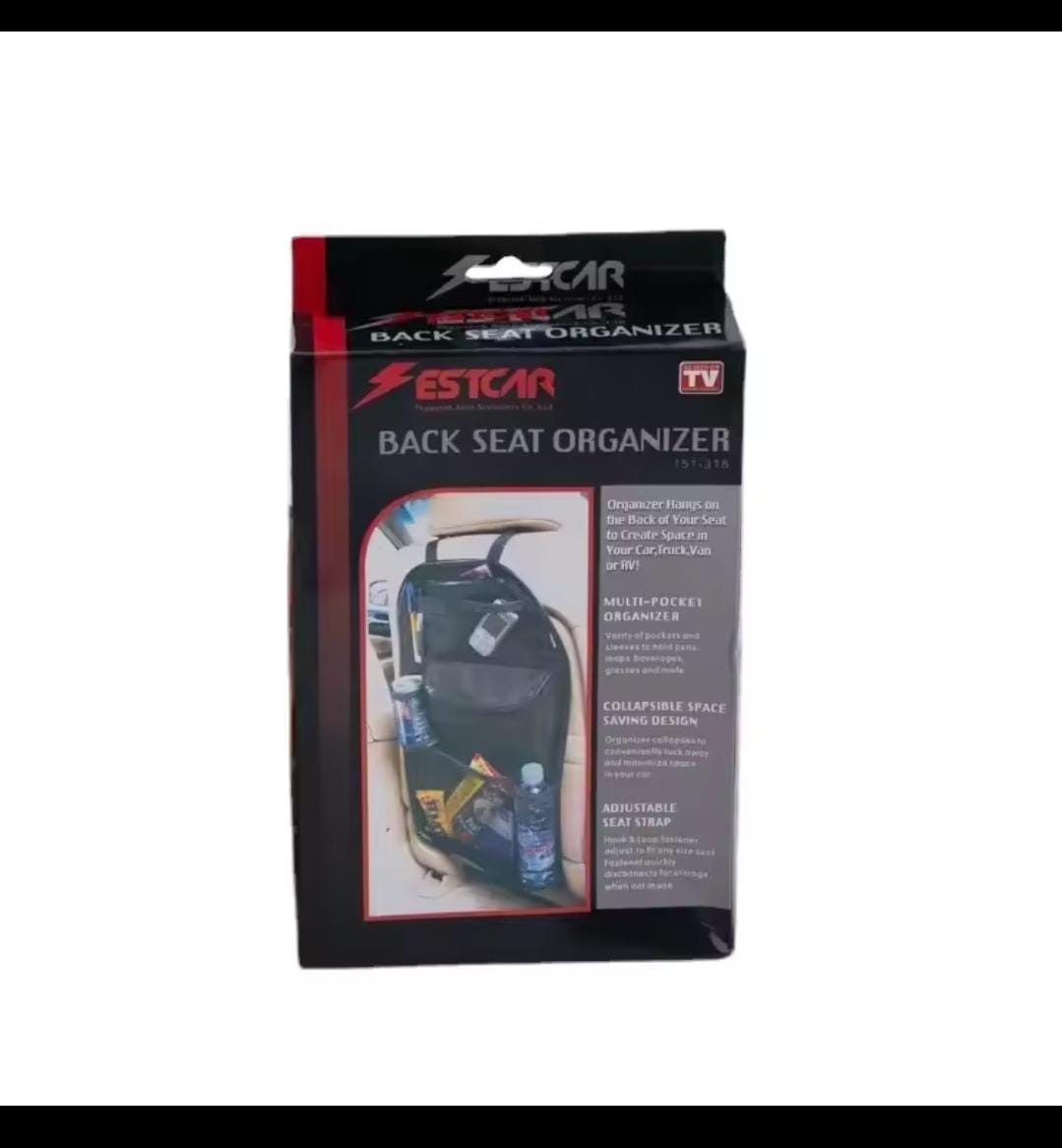 Multifunctional Car Seat Storage Bag / Back Seat Organizer