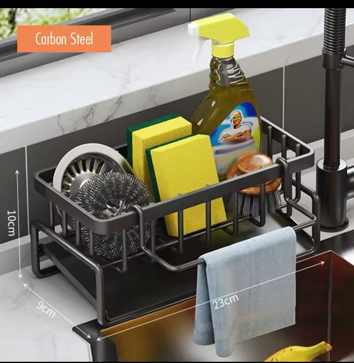 Sink Caddy – Multifunctional Sponge & Detergent Storage Rack