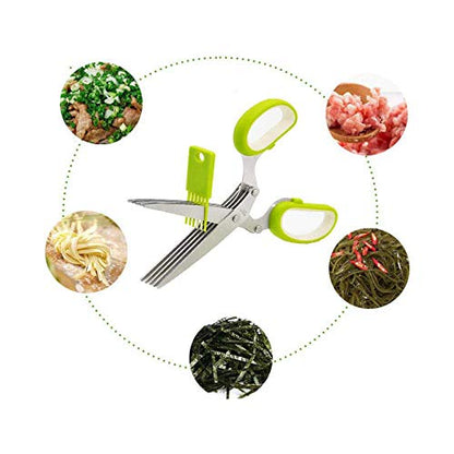 5-Blade Herb Scissors