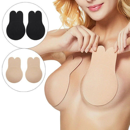 Women’s Self-Adhesive Silicone Strapless Bra – Push Up & Invisible