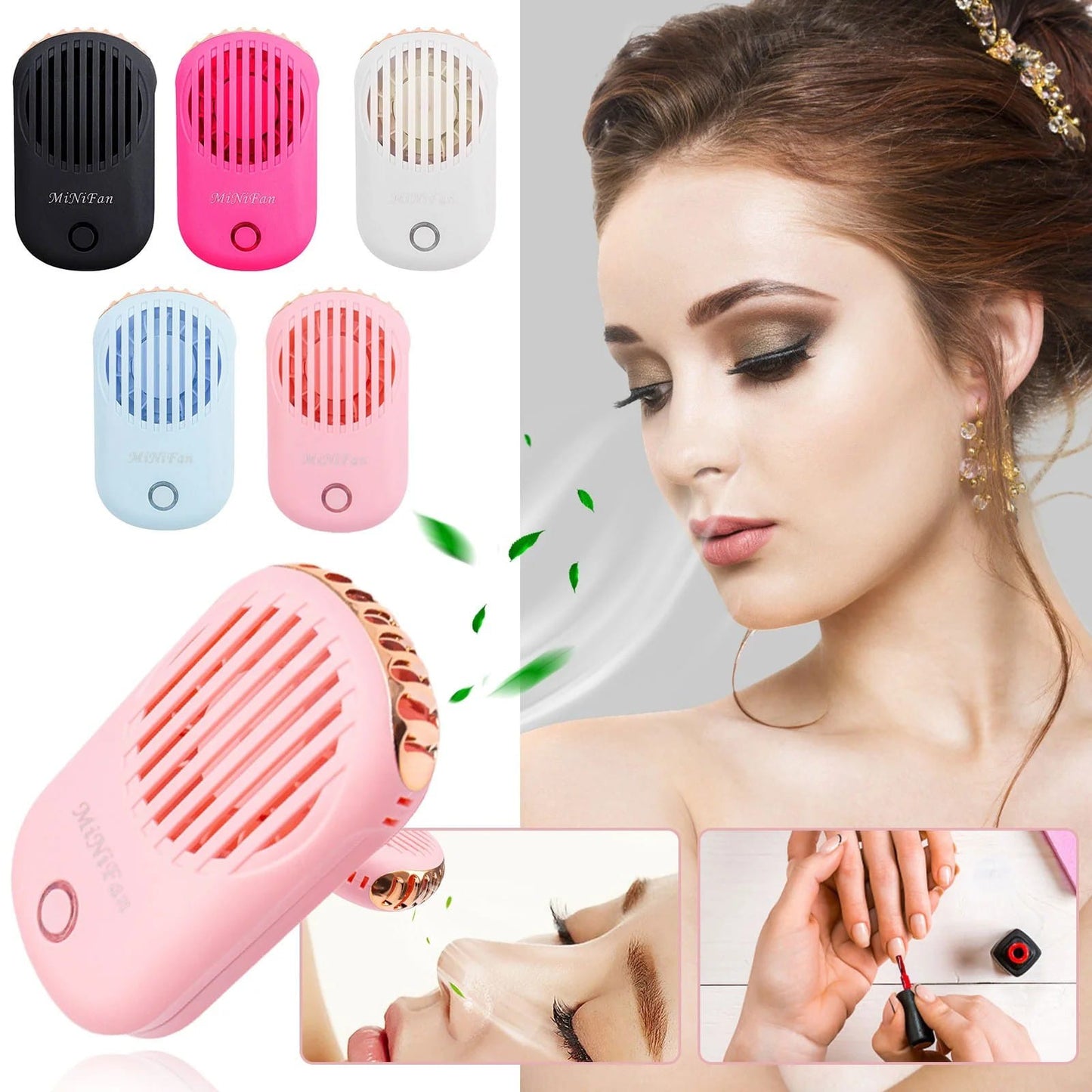 Beauty Eyelash Fan / Mini Makeup Fan