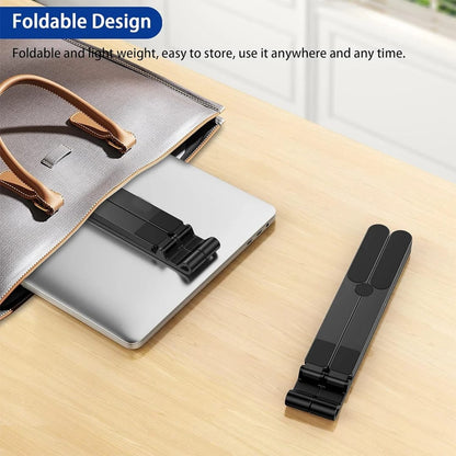 Foldable Metallic Adjustable Laptop Stand