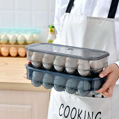 Egg Storage Box for Refrigerator – 16 Eggs
