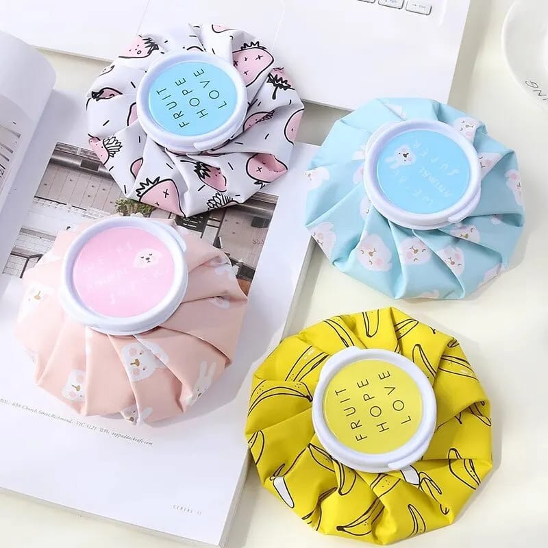 1pc Cartoon Hot Water & Ice Bag – Dual Use