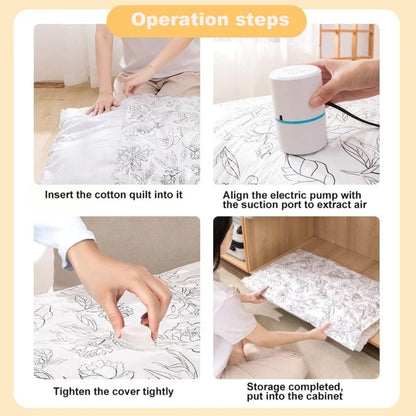 3pc Compression Vacuum Storage Bags