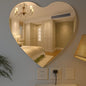 Heart-Shaped Acrylic Mirror