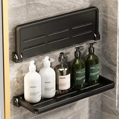 Foldable Space-Saving Shower & Wall Rack
