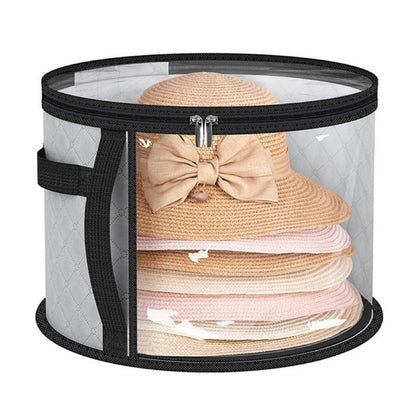 Hat & Clothes Storage Box – Foldable Travel Organizer