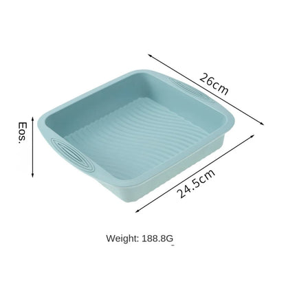 3D Silicone Square Baking Tin
