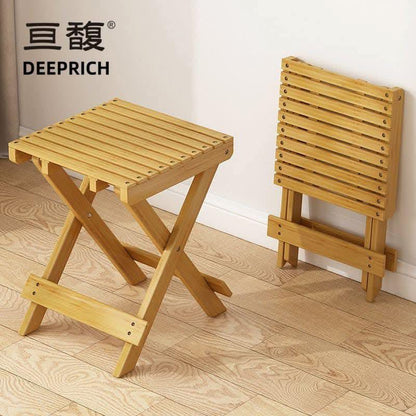 Bamboo Foldable Stool